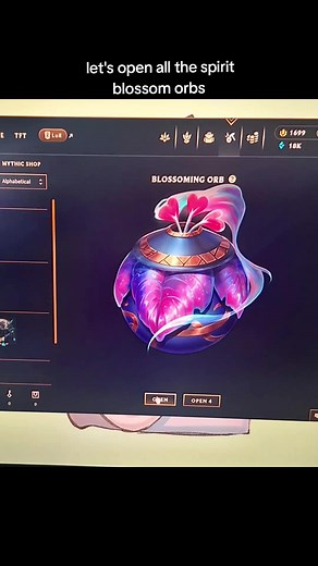 Spirit Blossom Orbs: Guess Which One I Kept