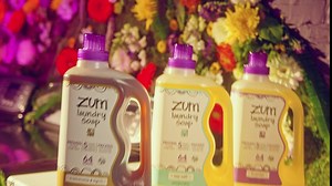 Zum Indigo Wild Clean Laundry Soap - Plant-Based Liquid Laundry Soap - Contains Baking Soda, Essential Oils & Saponified Coconut Oil - Sea Salt Scent - 64 fl oz (Pack of 2)