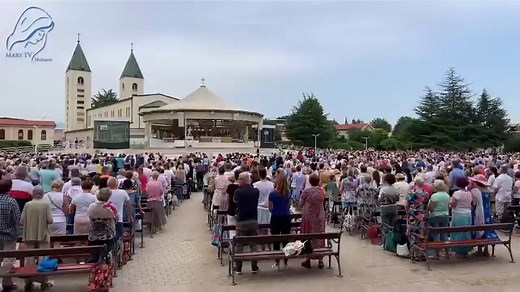 11K views · 754 reactions | We're LIVE from Medjugorje for the Evening International Program. Click here to join us in prayer  www.MaryTV.tv | Mary TV | Facebook
