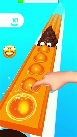 POOP vs EGG! The Funniest 3D ! 🤣💩🥚 Pop Runner 3DFun #Part16 #gaming #shorts #shortfeed #viralshorts