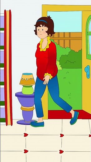 Caillou fait des farces à Maman