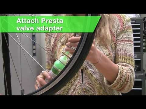 How to Install Slime Sealant into a Presta Valve