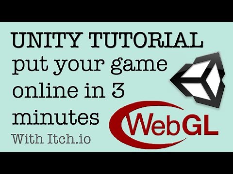 Uploading WebGL from Unity to Itch.io