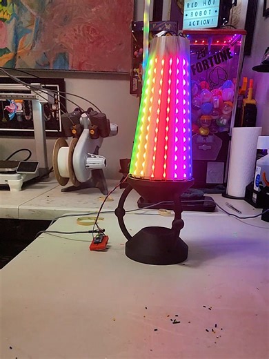 3D Printing a Unique Lava Lamp with Neopixels