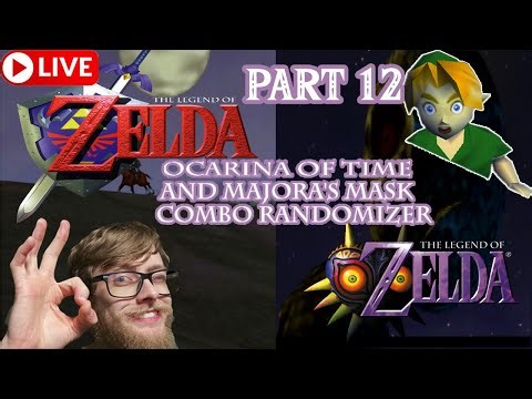 🔴 PART12! Zelda Ocarina of Time/Majora's Mask Combo Randomizer! Actual N64 Hardware!! 1440p!