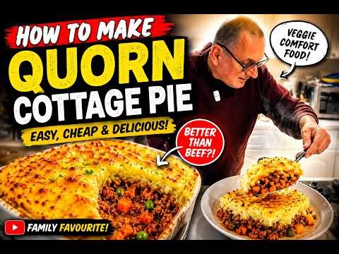 Easy Quorn Cottage Pie Recipe | Real Life Cooking Chaos, Dirty Oven & No Measuring 😂
