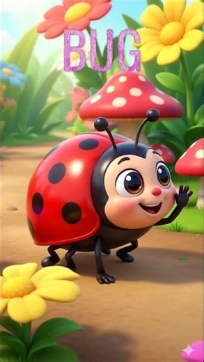 Insects for Kids | Bug Butterfly Bee | Kids Learning Shorts #kids #kidslearning #kidscartoon