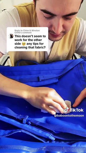 How to Clean Your Bag with a Magic Eraser | Easy Tutorial