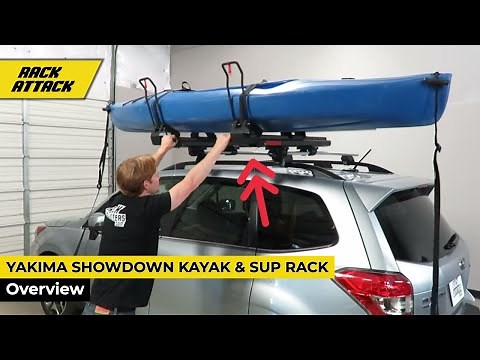 Yakima ShowDown Kayak and SUP Lift Assist Roof Rack Carrier Overview
