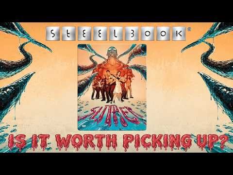 Slither 4K UHD Blu-ray (Zavvi Exclusive) Steelbook Unboxing & Review!