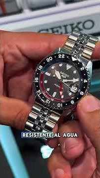The Seiko 5 Sports GMT is one of the best entry-level automatic watches you can get.