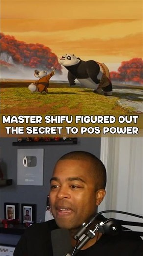 Master Shifu figured out the secret to pos power