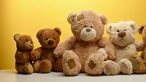 Group Cute Brown Teddy Bears Sit Stock Footage Video (100% Royalty-free) 1083011374 | Shutterstock