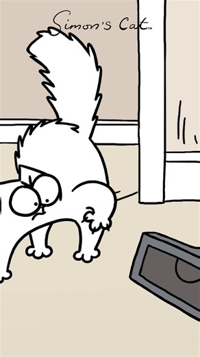 The vacuum! | Simon's Cat
