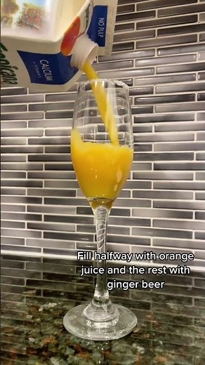 Try this quick and easy non alcoholic mimosa recipe