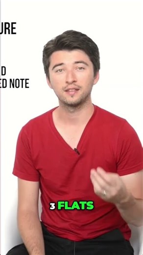 Find Key Signatures Easily With This Trick! #shorts