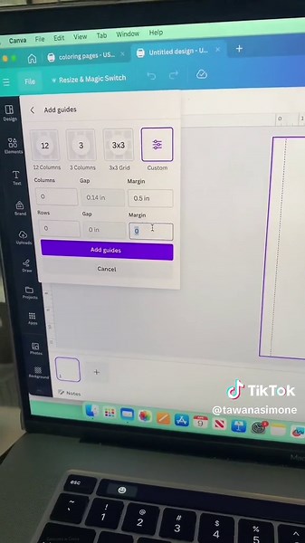 Replying to @❤ Ella Gesmundo ❤ how to create guidelines in Canva #canvatutorial #canvatips #canvatipsandtricks #digitalproducts