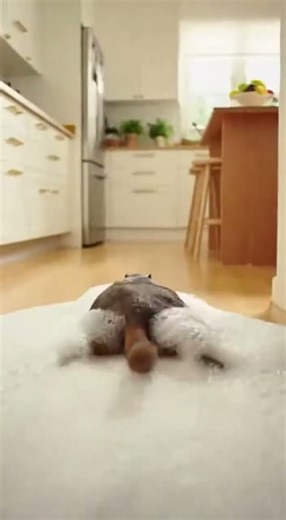 Laundry Fail: Marmot's Epic Bubble Slide Adventure! #Funny #Laundry #marmot