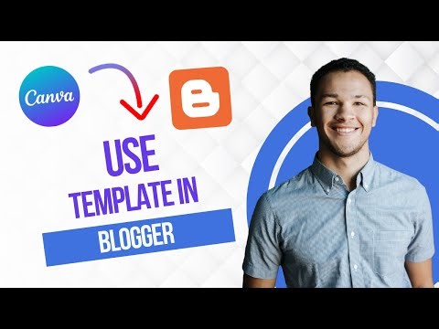 How to Use Canva Website Template in Blogger (Best Method)