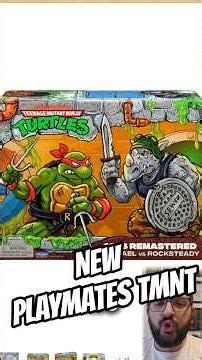 New Playmates Rocksteady and Raphael at Amazon #tmnt #playmatestoys