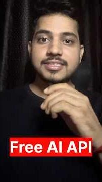 Free ai api #freeapi #freeai @technicalvartalap #freeaiapi #freefire #freefireshorts #freecourse