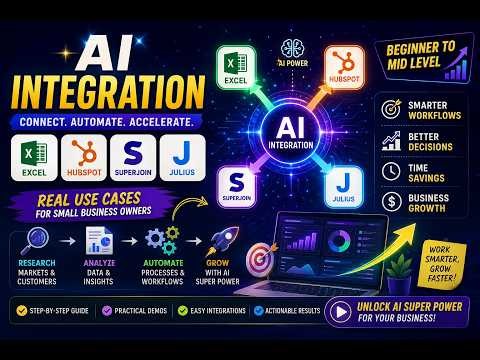 AI - Integration - Excel - HubSpot - Julius
