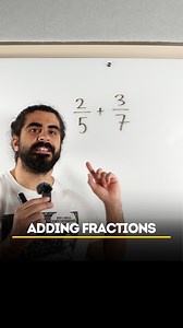 Learn How To Add Fractions Quickly👀 #fractions #addingfractions #maths | Neil Does Maths