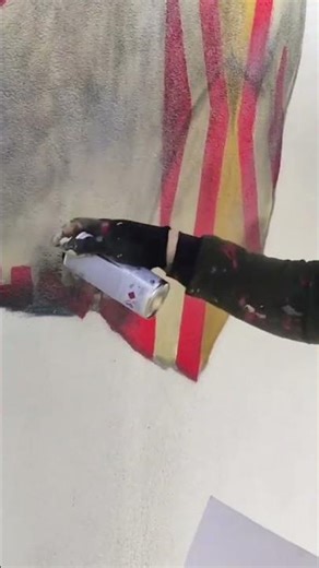 Street Art in Progress | Spray Can Wall Painting