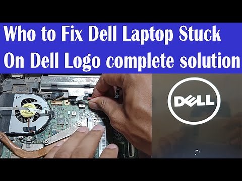 Who to Fix Dell Laptop Stuck On Dell Logo | Stop On Dell logo freeze On Dell Screen