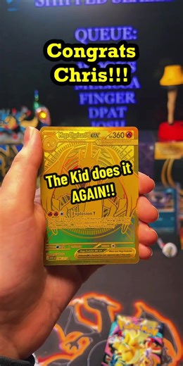 Mega Charizard Y Card Pull Celebration