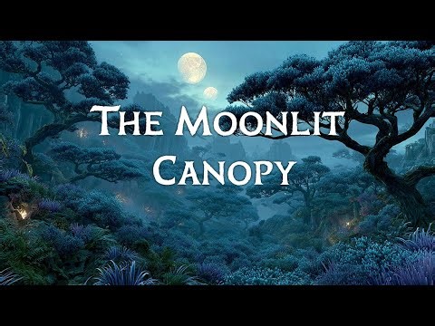The Moonlit Canopy 🌙 Ambient Night Music for Meditation, Sleep & Tranquility