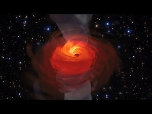 Simulation of a Supermassive Black Hole
