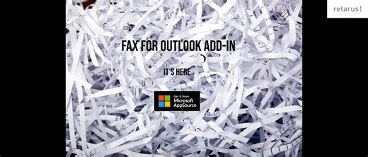 Retarus Fax for Outlook Add-In 101