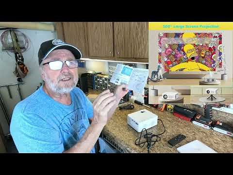 Purshe Mini Projector 9500 Lumens is great family entertainment