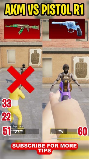 R1 Pistol Is Better Then AKM❌