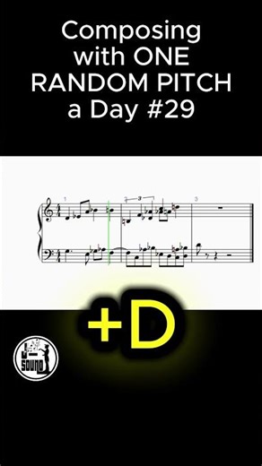 COMPOSING WITH ONE RANDOM PITCH A DAY No.29