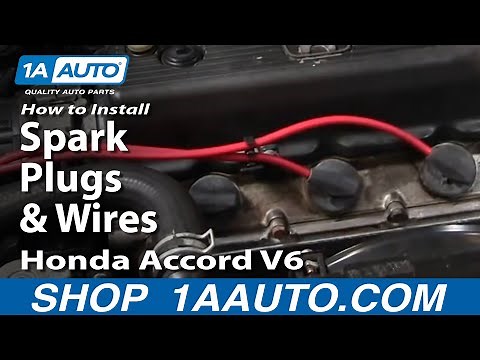 How to Replace Spark Plug Wire Set 95-97 Honda Accord