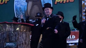 Punxsutawney Phil Predicts More Winter on Groundhog Day 2021