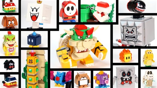 Estos son todos los enemigos de LEGO Super Mario 😲