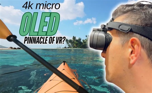 单眼4K最强VR头显MeganeX测试Kayak Mirage & Half-Life: Alyx