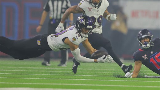 Highlight: Kyle Hamilton Makes Diving Interception on C.J. Stroud