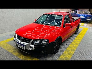 Saveiro g4 surf vermelha aro 20 FABCAR