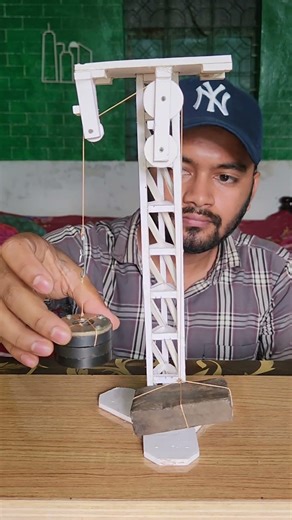 অসাধারণ একটা পদ্ধতি। #aboutengineering #experiment #civilengineering #crane #lifting