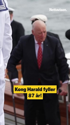 Kong Harald Feirer 87 År med Støtte fra Folket