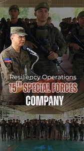 𝗪𝗔𝗧𝗖𝗛 | The 2nd Infantry (Jungle Fighter) Division formally welcomed and sent off the men of the 15th Special Forces Company—marking another step forward in strengthening readiness, resilience, and commitment to duty. As they take on missions ahead, the message is clear: wherever they are called, the Jungle Fighters stand ready to protect and serve. #𝟮𝗜𝗗𝗝𝘂𝗻𝗴𝗹𝗲𝗙𝗶𝗴𝗵𝘁𝗲𝗿 #𝗕𝗿𝗮𝘃𝗲𝗿𝘆𝗔𝗱𝗮𝗽𝘁𝗮𝗯𝗶𝗹𝗶𝘁𝘆𝗣𝗮𝘁𝗿𝗶𝗼𝘁𝗶𝘀𝗺 #𝗝𝘂𝗱𝗶𝗰𝗶𝗼𝘂𝘀𝗙𝗲𝗮𝗿𝗹𝗲𝘀𝘀𝗗𝗲𝗱𝗶𝗰𝗮𝘁