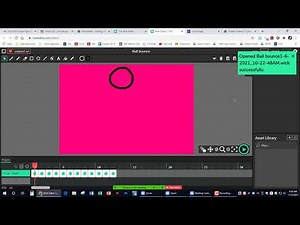 Wick Editor Bouncing Ball