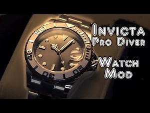Invicta Pro Diver Mod | Rolex Yacht Master | "Yacht Diver"