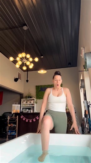 First Time Cold Plunging!