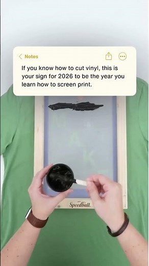 2026 Goal: Learn How to Screen Print with Your Cricut