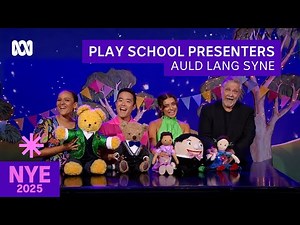 Play School presenters perform Auld Lang Syne | Sydney New Year's Eve 2025 | ABC iview